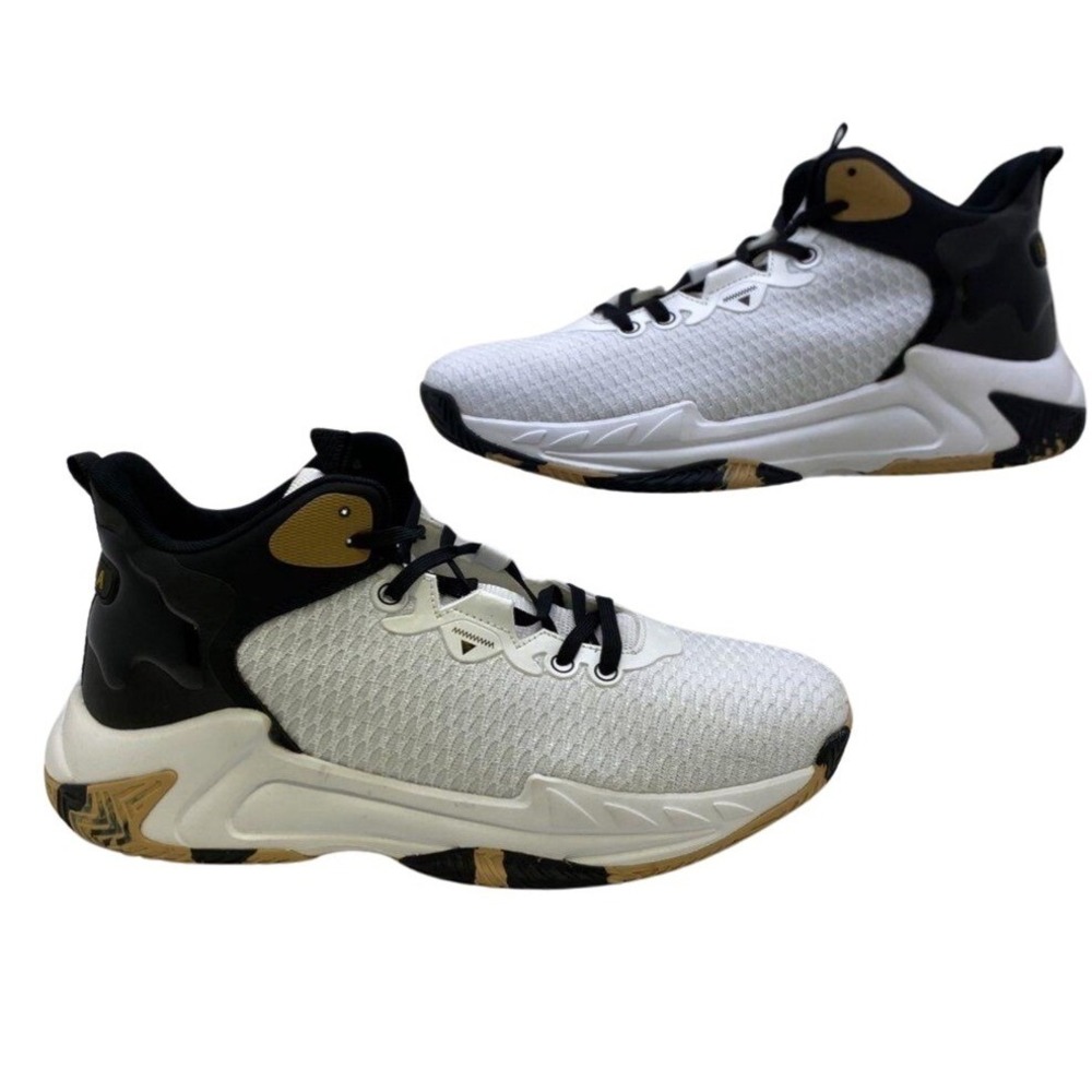 Beica Men's Sneakers Size 46 EU / 12.5 US – Black & White Casual Athletic Shoes